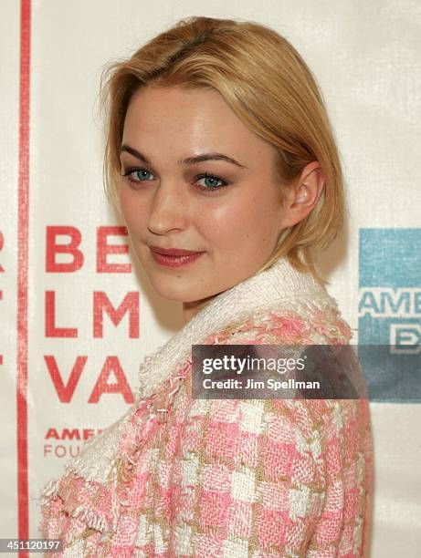 Sophia Myles during 3rd Annual Tribeca Film Festival - Thunderbirds Screening at Stuyvesant High School in New York City, New York, United States.