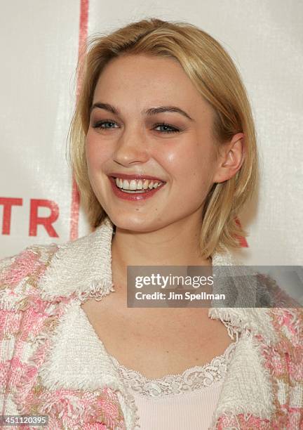 Sophia Myles during 3rd Annual Tribeca Film Festival - Thunderbirds Screening at Stuyvesant High School in New York City, New York, United States.