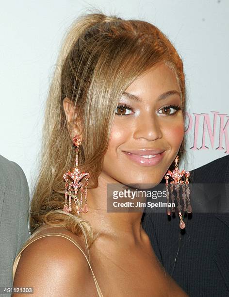 Beyonce during Production Begins on the New Pink Panther - Press Conference at Waldorf-Astoria in New York City, New York, United States.
