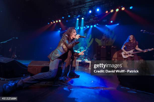 Gary Cherone from Extreme performs at Le Bataclan on June 23, 2014 in Paris, France.