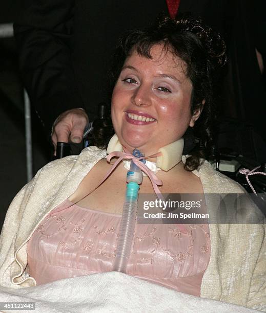 Brooke Ellison during The Brooke Ellison Story New York City Premiere - Arrivals at Alice Tully Hall, Lincoln Center in New York City, New York,...