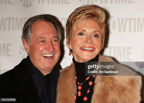 Neil Sadaka and wife during Fat Actress Showtime Network's New York City Premiere - Red Carpet at Clearview Chelsea West Cinemas in New York City,...