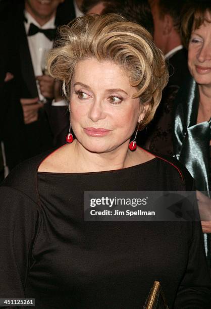 Catherine Deneuve during French Institute/Alliance Francaise hosts LA NUIT DES ETOILES, a Festival Dinner Honoring Catherine Deneuve at Restaurant...