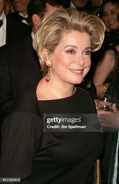 Catherine Deneuve during French Institute/Alliance Francaise hosts LA NUIT DES ETOILES, a Festival Dinner Honoring Catherine Deneuve at Restaurant...