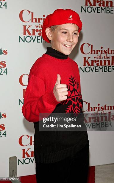 Erik Per Sullivan during Christmas with The Kranks New York City Premiere - Outside Arrivals at Radio City Music Hall in New York City, New York,...