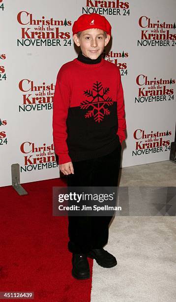 Erik Per Sullivan during Christmas with The Kranks New York City Premiere - Outside Arrivals at Radio City Music Hall in New York City, New York,...