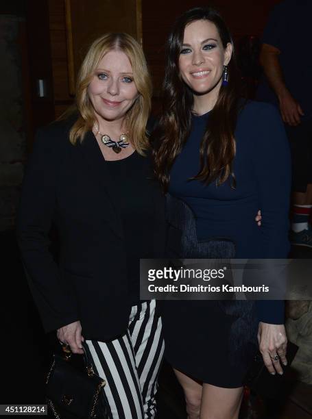 Bebe Buell and Liv Tyler attend "The Leftovers" premiere after party at TAO on June 23, 2014 in New York City.