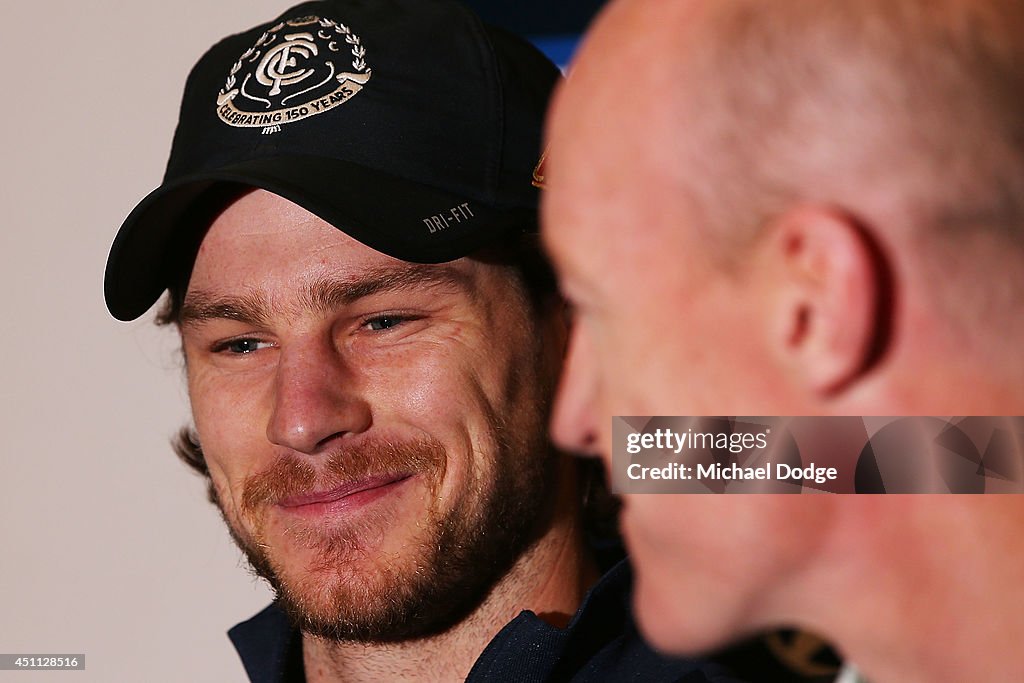 Carlton Blues Press Conference