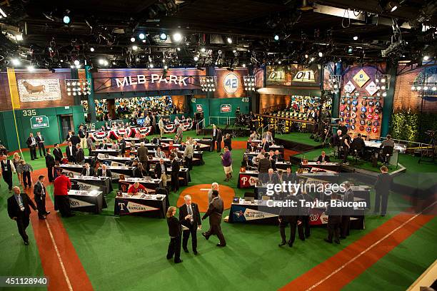 Major League Baseball 2014 First-Year Player Draft, Thursday, June 5 at MLB Network's Studio 42 in Secaucus, New Jersey.