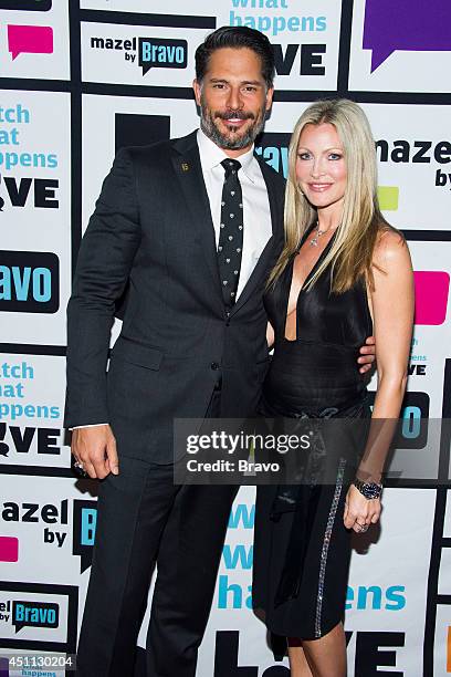 Pictured : Joe Manganiello and Caprice Bourret --