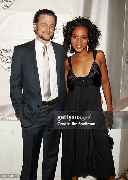 David Moscow and Kerry Washington during The National Board of Review 2004 Awards Gala at Tavern on the Green in New York City, New York, United...