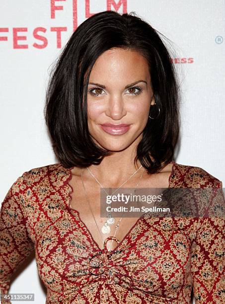 Tia Texada during 4th Annual Tribeca Film Festival - Fierce People Premiere - Outside Arrivals at Tribeca Performing Arts Center in New York City,...