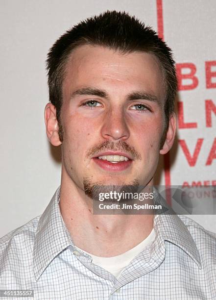 Chris Evans during 4th Annual Tribeca Film Festival - Fierce People Premiere - Outside Arrivals at Tribeca Performing Arts Center in New York City,...