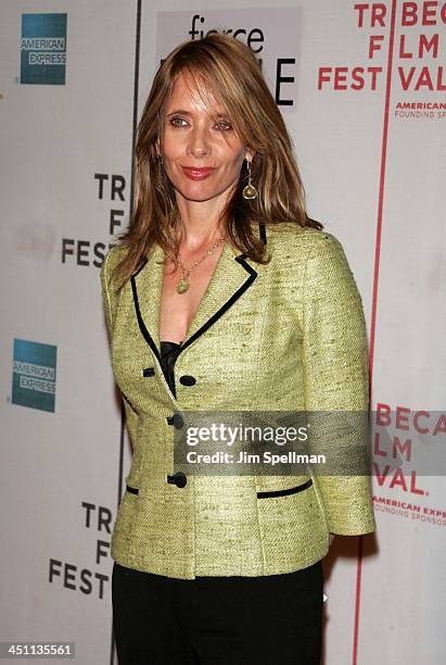 Rosanna Arquette during 4th Annual Tribeca Film Festival - Fierce People Premiere - Outside Arrivals at Tribeca Performing Arts Center in New York...