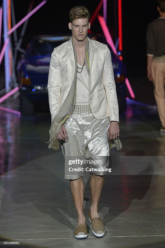 Roberto Cavalli - Mens Spring 2015 Runway - Milan Menswear Fashion Week