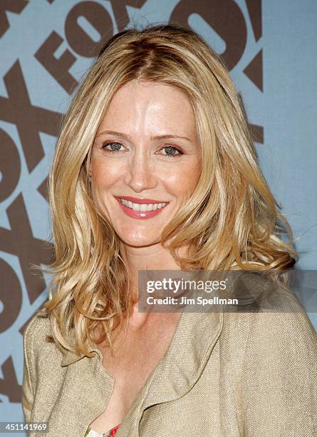 Kelly Rowan during 2005/2006 FOX Primetime UpFront - Arrivals at Central Park - The Boat House in New York City, New York, United States.