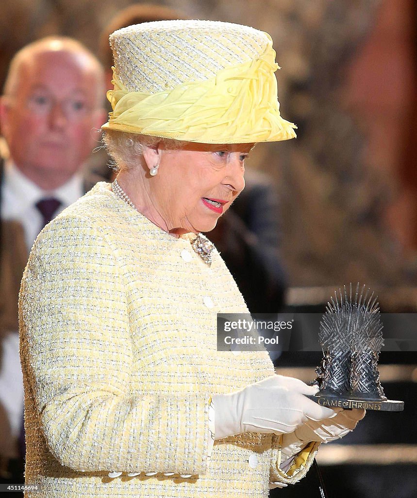 Queen Elizabeth II And Duke Of Edinburgh Visit Northern Ireland