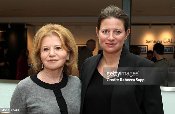 Producers Letty Aronson and Emma Tillinger Koskoff attend Variety Awards Studio - Day 2 at the Leica Gallery and Store on November 21, 2013 in West...