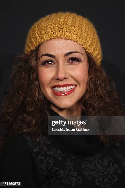 Anastasia Zampounidis attends the Microsoft Xbox One launch party at the Microsoft Center on November 21, 2013 in Berlin, Germany. Microsoft is...