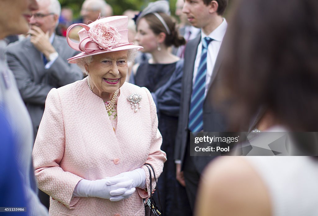 Queen Elizabeth II And Duke Of Edinburgh Visit Northern Ireland