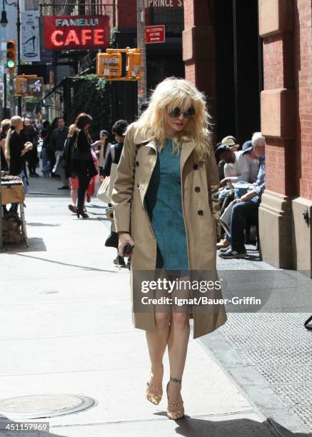 September 25: Courtney Love in Soho Picture shows: Courtney Love on September 25, 2013 in New York City.