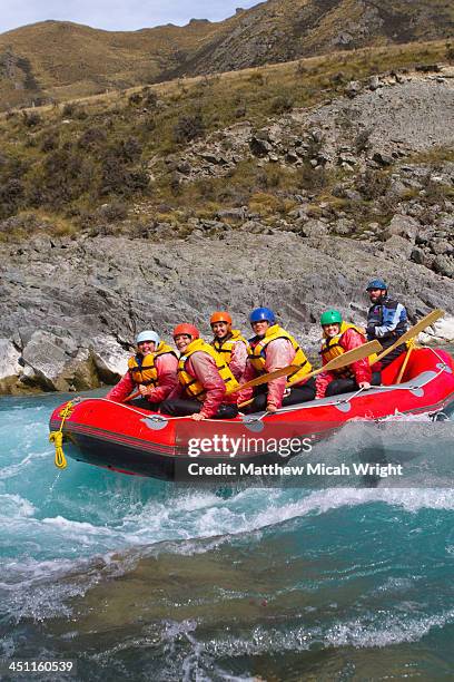 Nz Rib Raft 89 White Water Raft New Zealand Stock Photos, High-Res Pictures, and ...