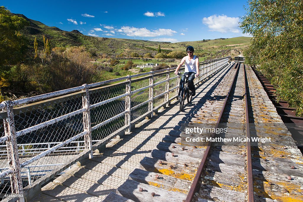 A day riding bikes through the Otago Rail Trail.