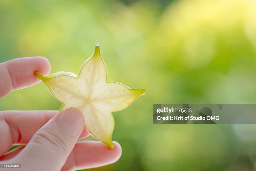 My organic star fruit