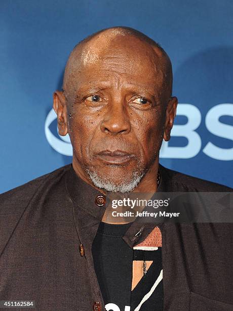 Actor Lou Gossett, Jr. Attends the Premiere Of CBS Films' 'Extant' at California Science Center on June 16, 2014 in Los Angeles, California.