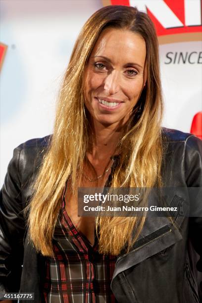 Gemma Mengual attends 'Kiwi' presentation at Tirol Hotel on November 21, 2013 in Madrid, Spain.