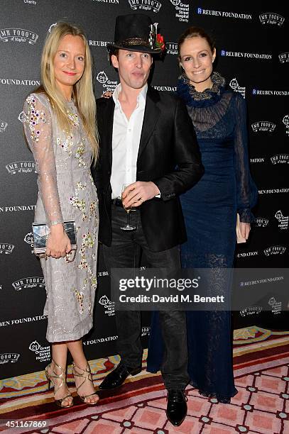 James Blunt attends the Reuben Foundation Dinner at Bridgewater House on November 21, 2013 in London, England.