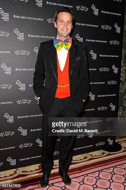 Charlie Gilkes attends the Reuben Foundation Dinner at Bridgewater House on November 21, 2013 in London, England.