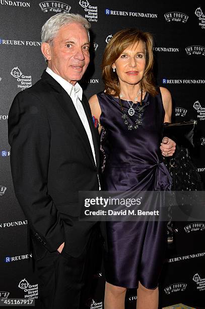 Simon Reuben and Joyce Reuben attends the Reuben Foundation Dinner at Bridgewater House on November 21, 2013 in London, England.