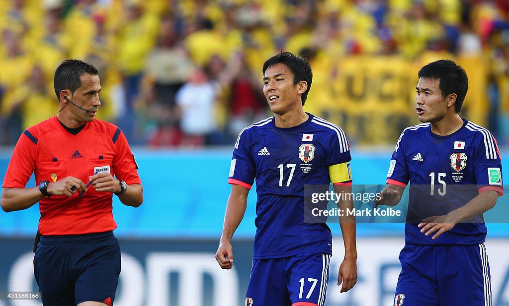Japan v Colombia: Group C - 2014 FIFA World Cup Brazil