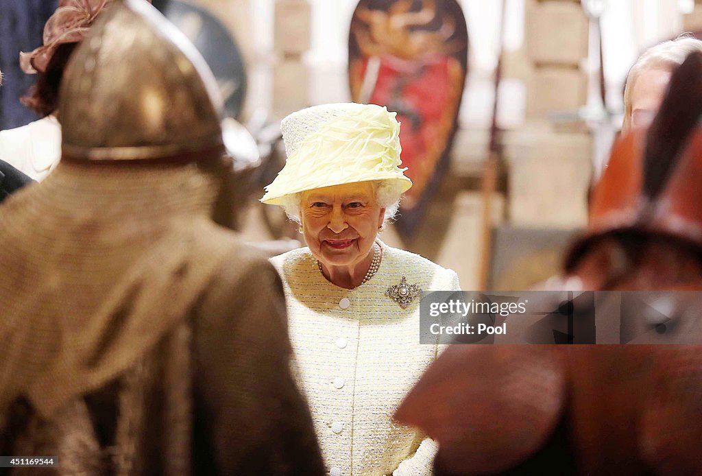 Queen Elizabeth II And Duke Of Edinburgh Visit Northern Ireland