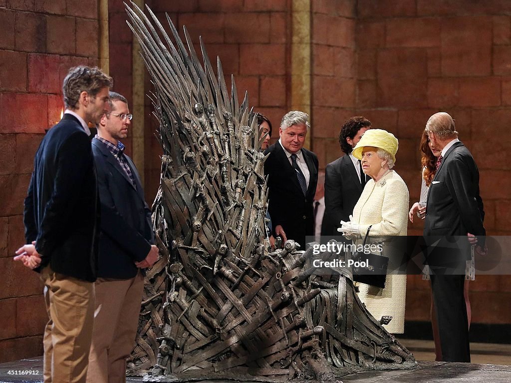 Queen Elizabeth II And Duke Of Edinburgh Visit Northern Ireland