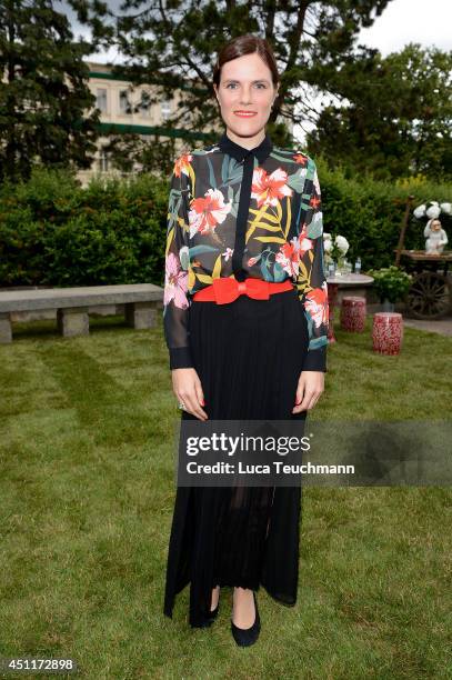 Fritzi Haberlandt attends the Secret Garden Party hosted by Edited at Schinkel Pavillon on June 24, 2014 in Berlin, Germany.