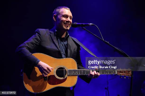 David Gray performs on stage at Royal Albert Hall on June 24, 2014 in London, United Kingdom.