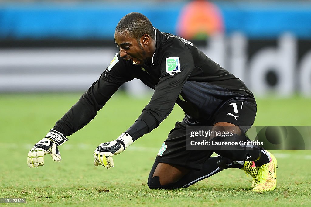 Greece v Cote D'Ivoire: Group C - 2014 FIFA World Cup Brazil