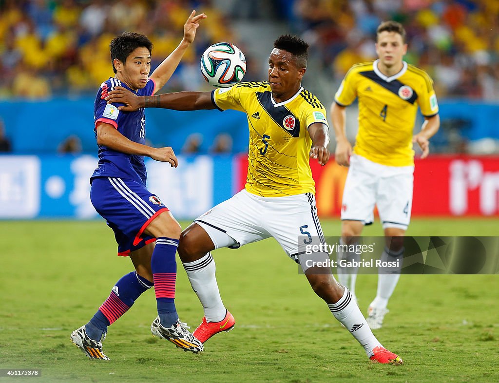 Japan v Colombia: Group C - 2014 FIFA World Cup Brazil