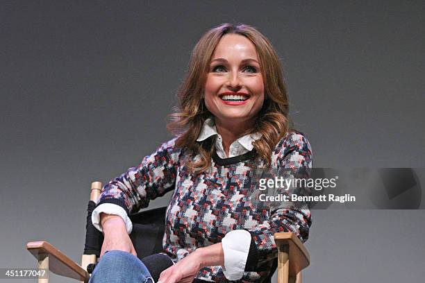 Author Giada De Laurentiis attends Meet the Author at the Apple Store Soho on November 21, 2013 in New York City.
