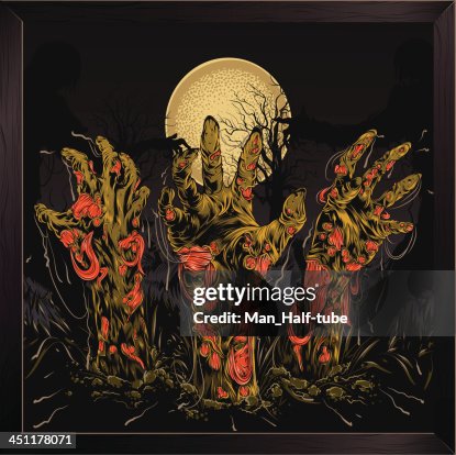 Zombie hands Zombie hands