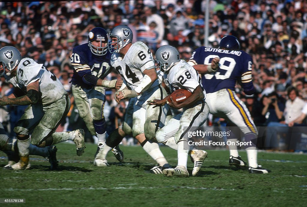 Super Bowl XI - Oakland Raiders v Minnesota Vikings