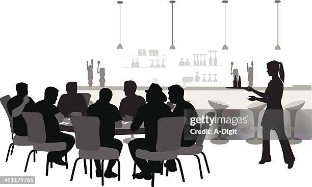 bar service - draft beer stock illustrations