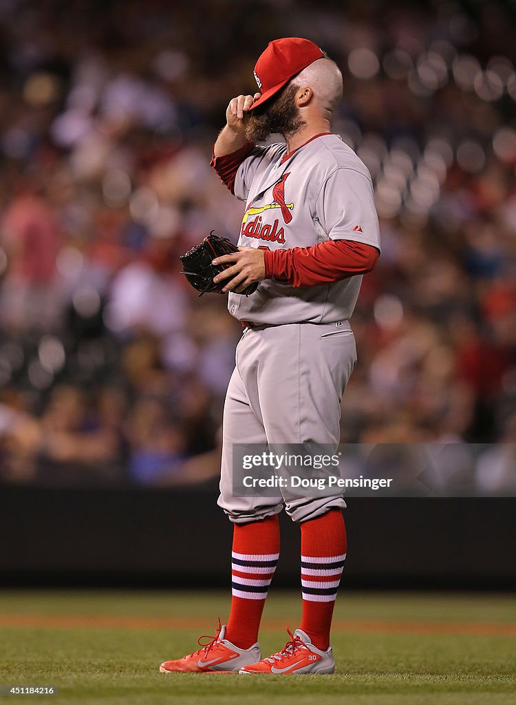 St. Louis Cardinals v Colorado Rockies