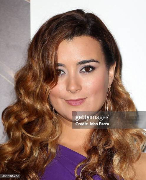 Actress Cote de Pablo attends The 14th Annual Latin GRAMMY Awards at the Mandalay Bay Events Center on November 21, 2013 in Las Vegas, Nevada.