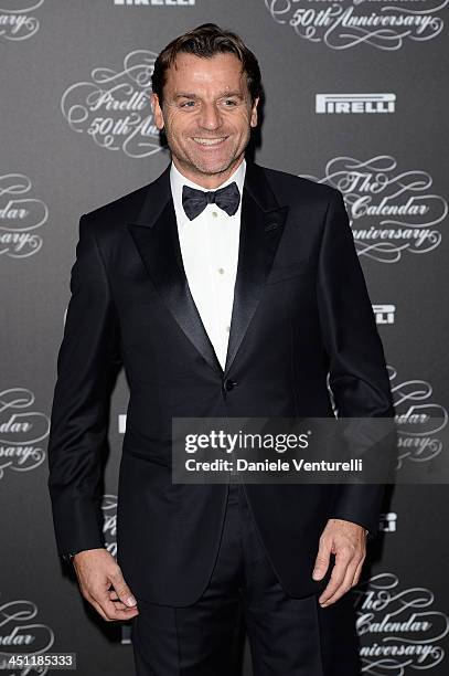 Alessio Vinci attends the Pirelli Calendar 50th Anniversary Red Carpet on November 21, 2013 in Milan, Italy.