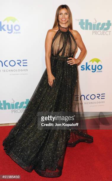 Actress Charisma Carpenter arrives at the 5th Annual Thirst Gala at The Beverly Hilton Hotel on June 24, 2014 in Beverly Hills, California.
