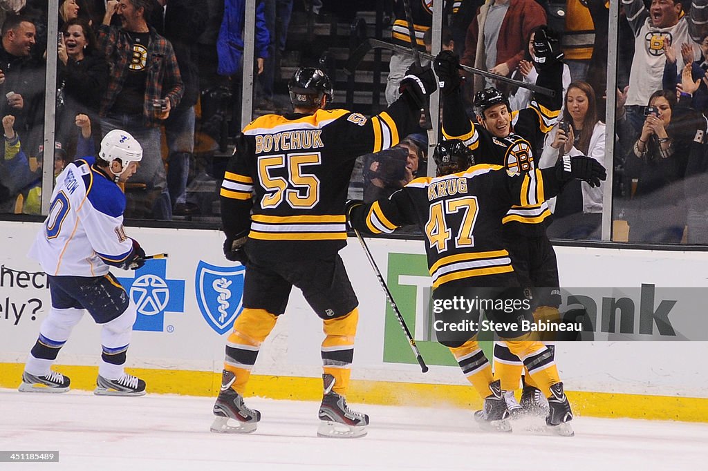 St. Louis Blues v Boston Bruins