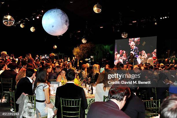 General view of the atmosphere at the Adventure in Wonderland Ball held by The Reuben Foundation in aid of Great Ormond Street Hospital Children's...